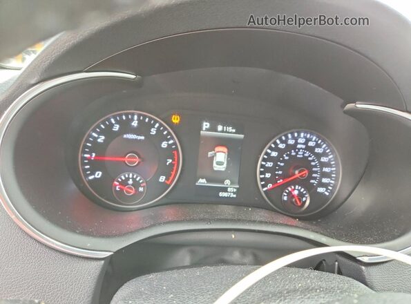 KNAE35LDXP6125651 2023 KIA STINGER Gray Instrument cluster view