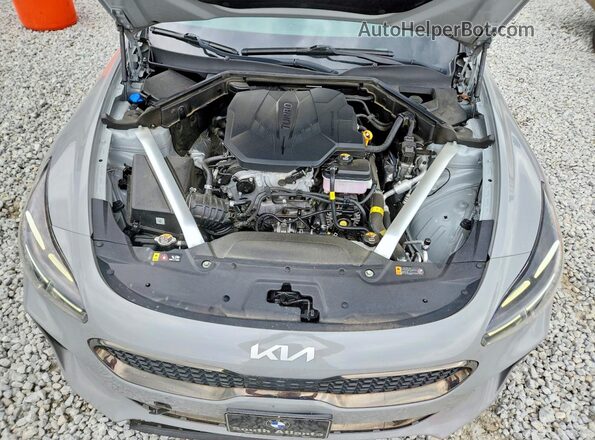 KNAE35LDXP6125651 2023 KIA STINGER Gray Rear interior view