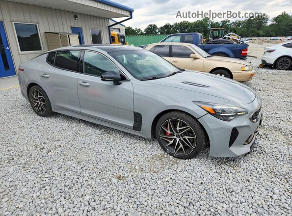 KNAE35LDXP6125651 2023 KIA STINGER Gray Front right