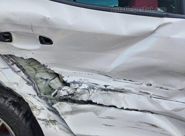 KNAE45LC0L6072599 2020 KIA STINGER White Widok tylnych siedzeń