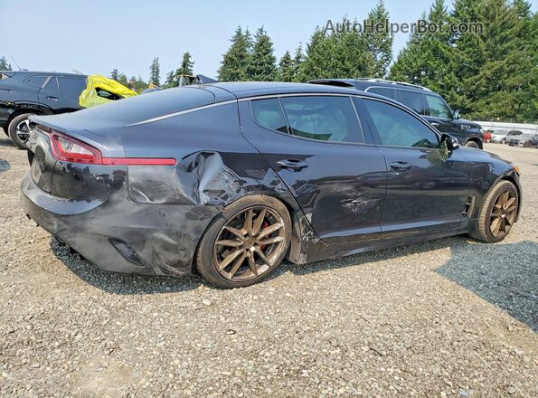 KNAE45LC5L6083243 2020 KIA STINGER Gray Հետևի աջ