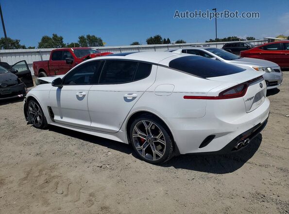 KNAE45LC7K6061551 2019 KIA STINGER White Задня ліва чверть