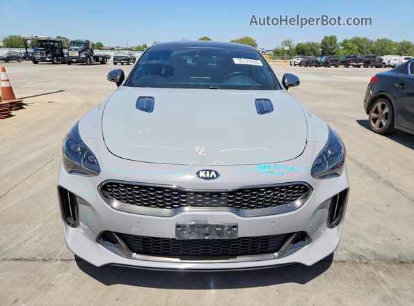 KNAE45LC7K6064904 2019 KIA STINGER Серый Вид спереди
