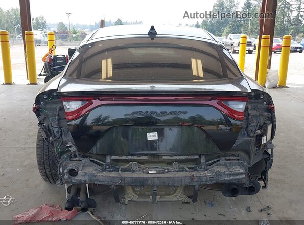 KNAE45LCXJ6011872 2018 KIA STINGER Black 