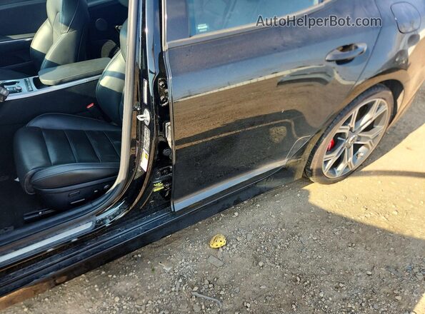 KNAE55LC1L6074231 2020 KIA STINGER Black Widok komory silnika