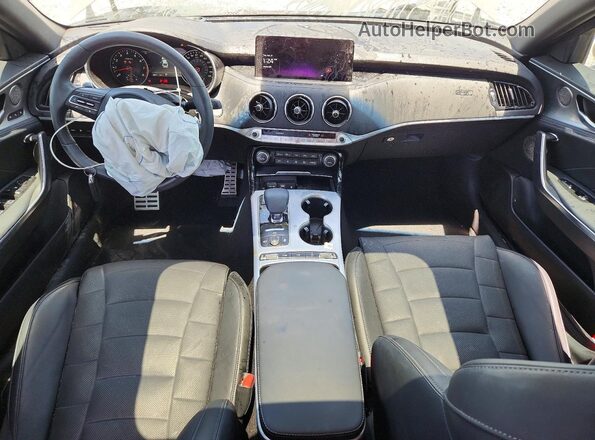 KNAE55LC1P6134305 2023 KIA STINGER Gray Dashboard view