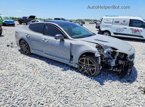 KNAE55LC1P6134305 2023 KIA STINGER Gray Front right