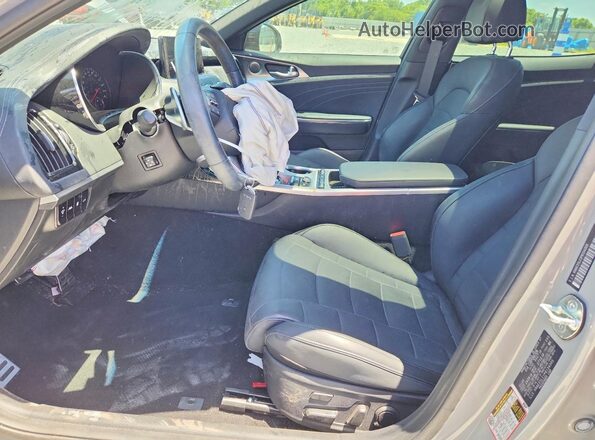 KNAE55LC1P6134305 2023 KIA STINGER Gray Front interior view
