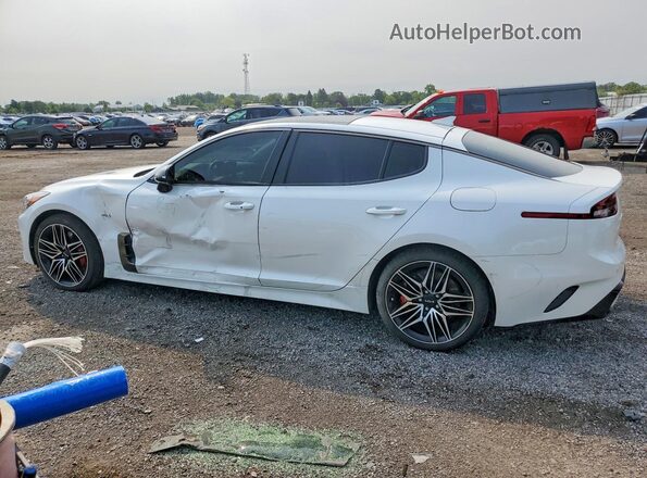 KNAE55LC2N6118353 2022 KIA STINGER White Tył lewy