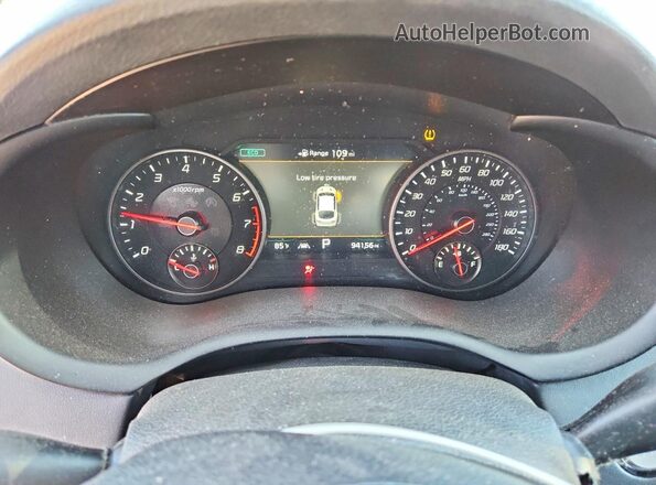 KNAE55LC3K6060152 2019 KIA STINGER Red Widok zestawu wskaźników