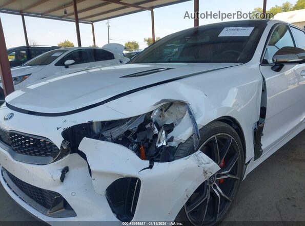 KNAE55LC3M6095924 2021 KIA STINGER White Front view