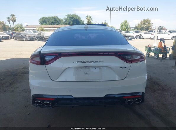 KNAE55LC3M6095924 2021 KIA STINGER White 