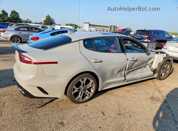 KNAE55LC6J6040296 2018 KIA STINGER Gray Հետևի աջ