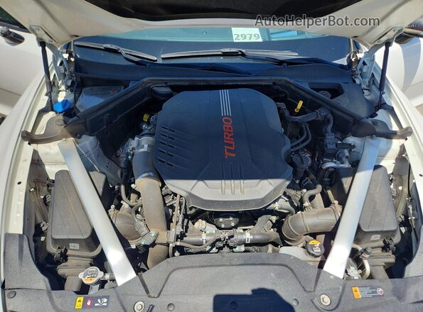 KNAE55LC7P6134339 2023 KIA STINGER White Rear interior view