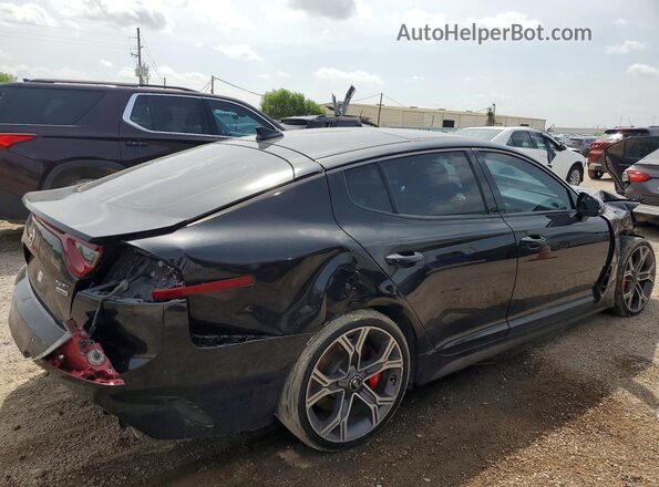 KNAE55LC8J6022186 2018 KIA STINGER Charcoal Հետևի աջ