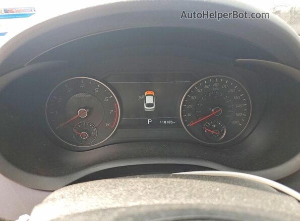 KNAE55LC8J6022186 2018 KIA STINGER Charcoal Սարքավորումների վահանակի տեսք