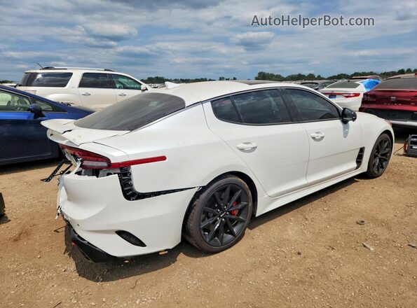KNAE55LC8N6103159 2022 KIA STINGER White უკანა მარჯვენა