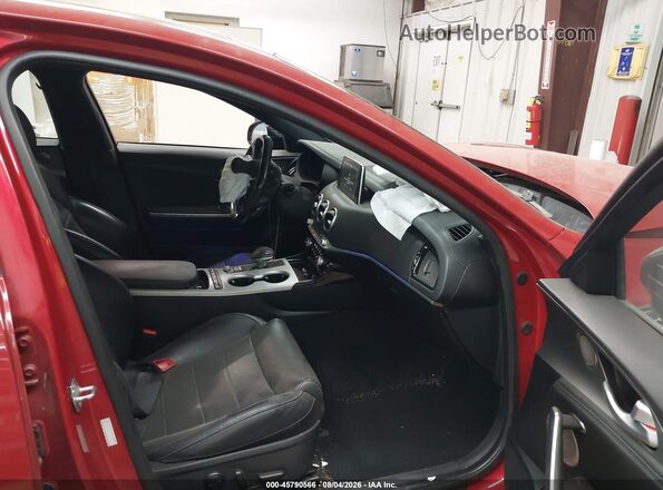 KNAE55LC9J6019944 2018 KIA STINGER Red Սալոնի դիմացի տեսք