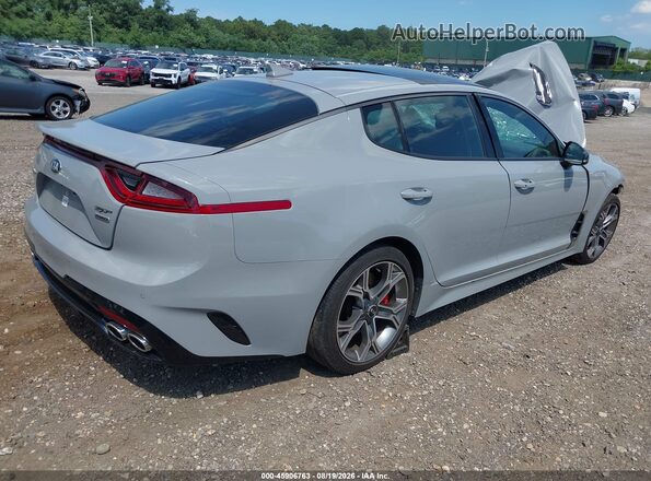 KNAE55LC9K6059698 2019 KIA STINGER Gray Tył prawy