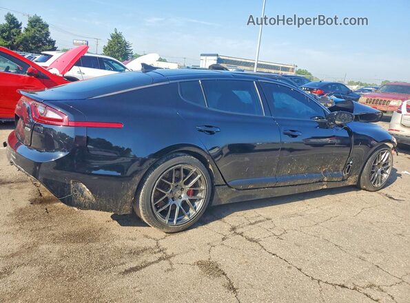 KNAE55LCXK6043140 2019 KIA STINGER Черный Задняя правая четверть