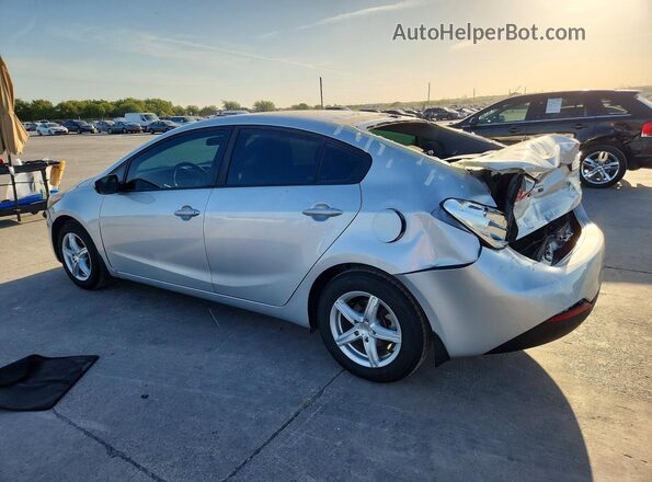 KNAFK4A60G5510910 2016 KIA FORTE Silver Trasero izquierdo