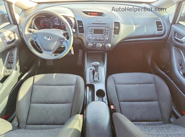 KNAFK4A60G5510910 2016 KIA FORTE Silver Vista del salpicadero
