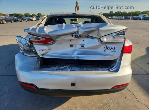 KNAFK4A60G5510910 2016 KIA FORTE Silver Vista trasera