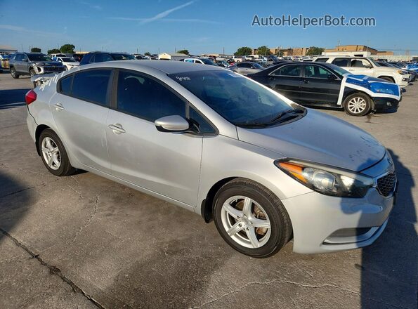 KNAFK4A60G5510910 2016 KIA FORTE Silver Delantero derecho