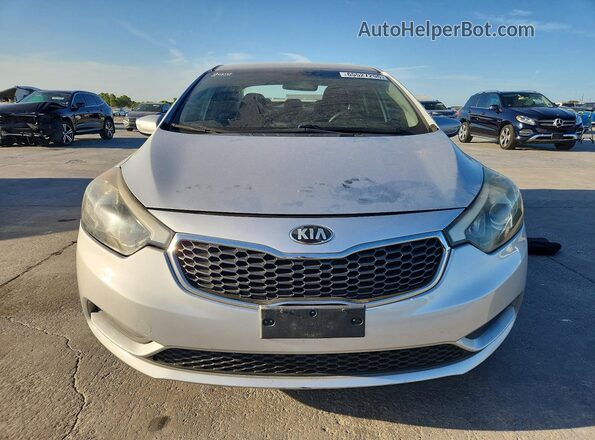 KNAFK4A60G5510910 2016 KIA FORTE Silver Vista frontal