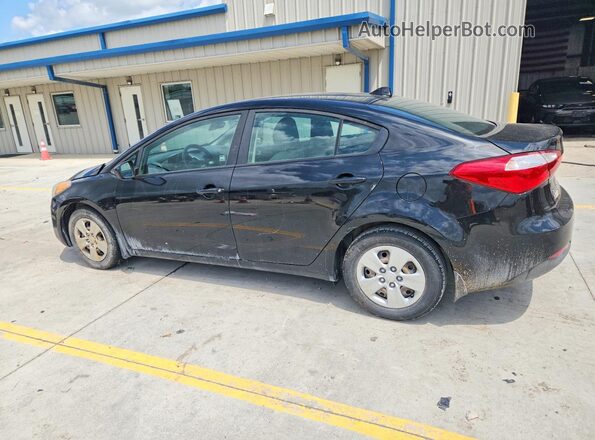 KNAFK4A61G5615083 2016 KIA FORTE Черный Задняя левая четверть
