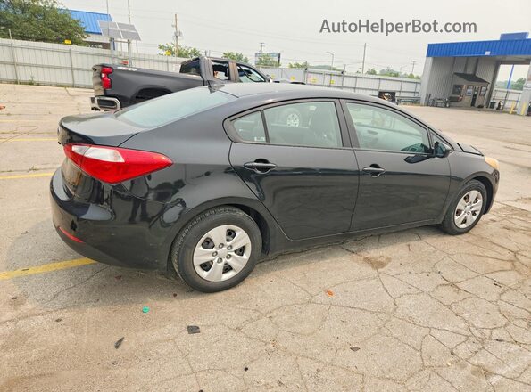 KNAFK4A64G5456673 2016 KIA FORTE Black Trasero derecho