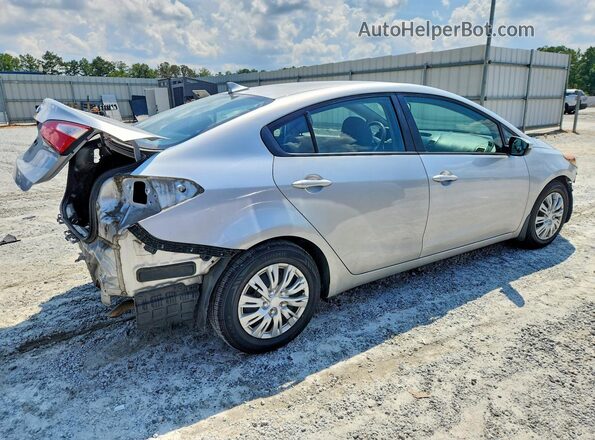 KNAFK4A64G5534207 2016 KIA FORTE Silver Հետևի աջ
