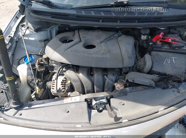 KNAFK4A64G5576053 2016 KIA FORTE Серебряный Вид сзади