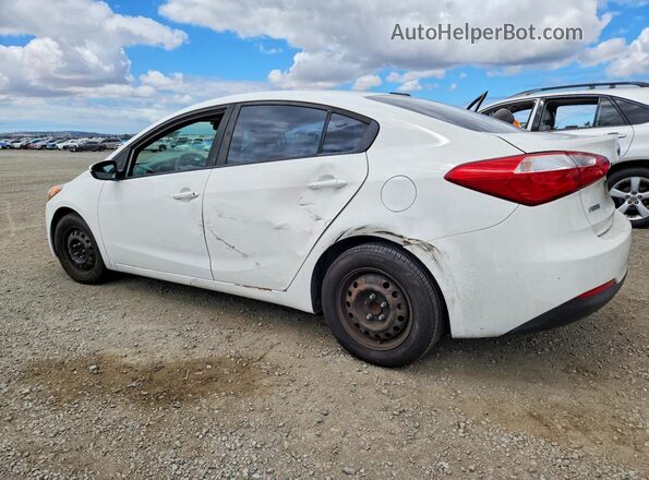 KNAFK4A64G5618172 2016 KIA FORTE White Tył lewy