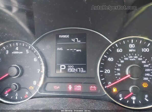 KNAFK4A65G5470226 2016 KIA FORTE Black Widok tylnych siedzeń