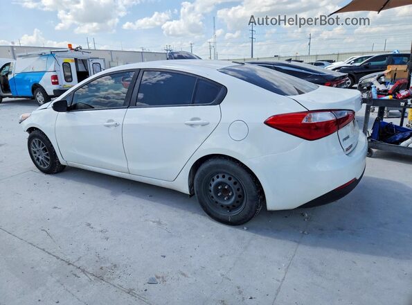 KNAFK4A65G5607004 2016 KIA FORTE White Հետևի ձախ