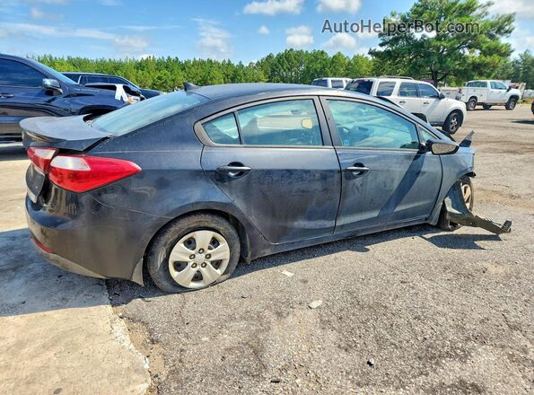 KNAFK4A66G5519613 2016 KIA FORTE Black Tył prawy