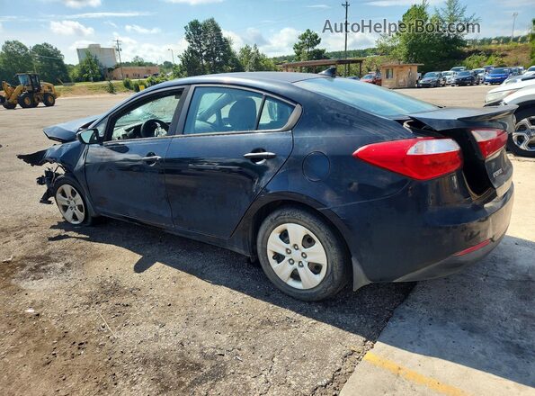 KNAFK4A66G5519613 2016 KIA FORTE Black Tył lewy