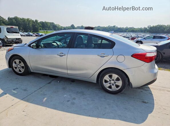 KNAFK4A66G5576166 2016 KIA FORTE Silver Tył lewy