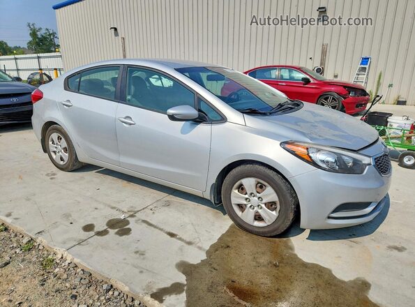 KNAFK4A66G5576166 2016 KIA FORTE Silver Przód prawy