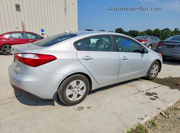 KNAFK4A66G5576166 2016 KIA FORTE Silver Tył prawy