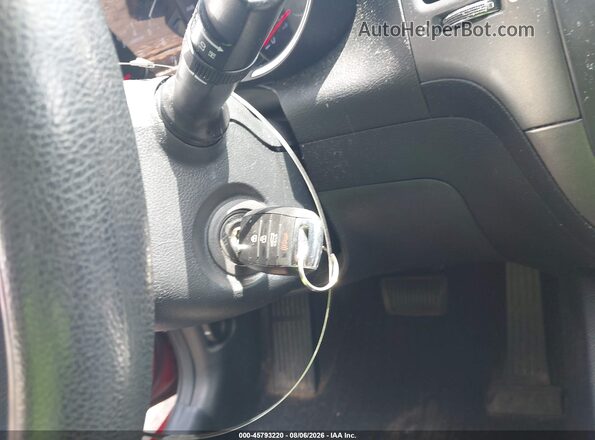 KNAFK4A68G5574998 2016 KIA FORTE Красный Вид панели приборов