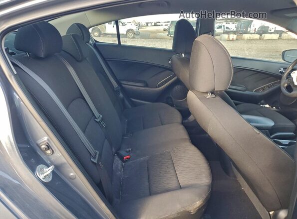 KNAFK4A68G5594782 2016 KIA FORTE Угольный Вид задних сидений