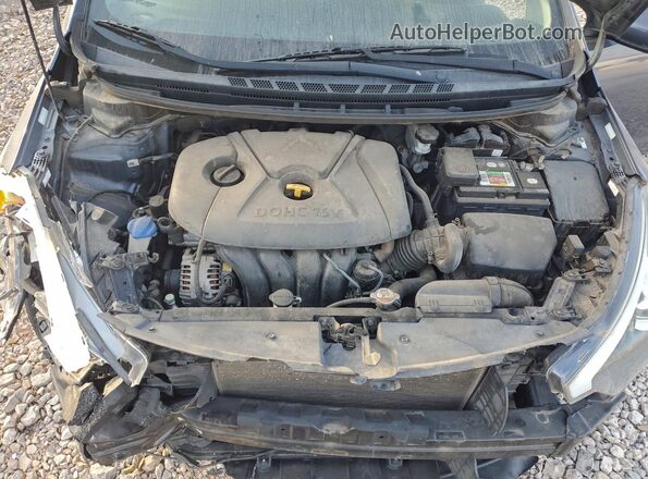 KNAFK4A68G5594782 2016 KIA FORTE Угольный Вид задней части салона