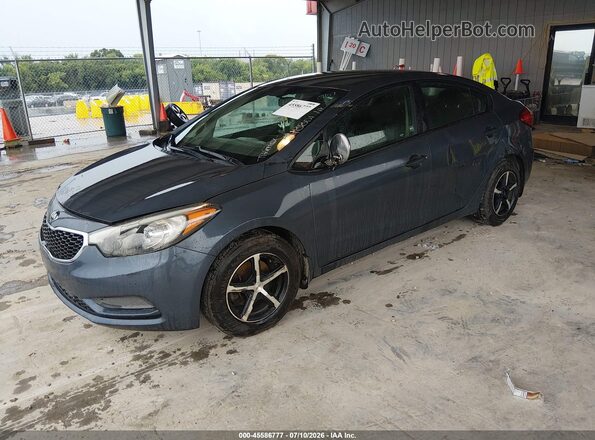 KNAFK4A69G5548801 2016 KIA FORTE Light Blue Передня ліва чверть