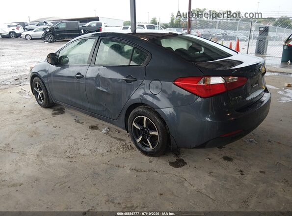 KNAFK4A69G5548801 2016 KIA FORTE Light Blue Задня ліва чверть