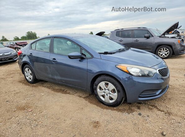 KNAFK4A69G5569597 2016 KIA FORTE Серый Передняя правая четверть