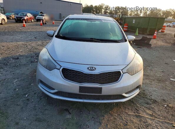 KNAFK4A69G5619110 2016 KIA FORTE Silver წინა ხედი