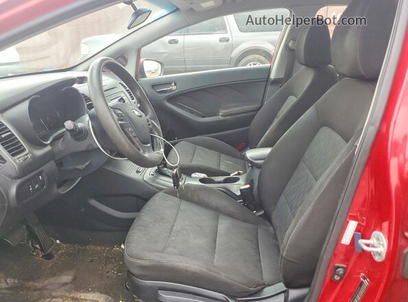 KNAFK4A6XG5611615 2016 KIA FORTE Red Vista interior delantera