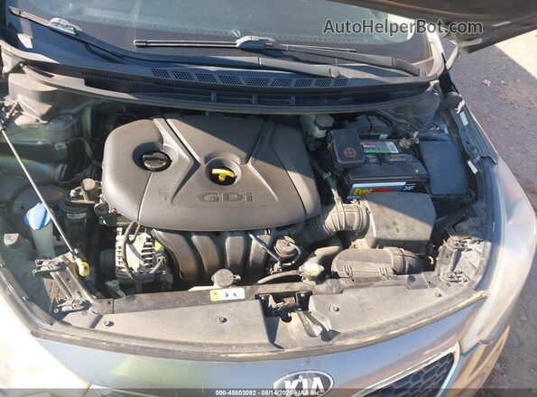 KNAFK5A82G5573546 2016 KIA FORTE Серый Вид сзади